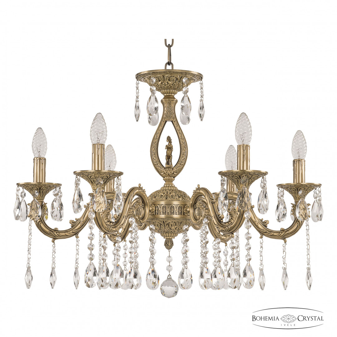 Люстра бронзовая с хрусталём 71401/6/210 A FP FH1S