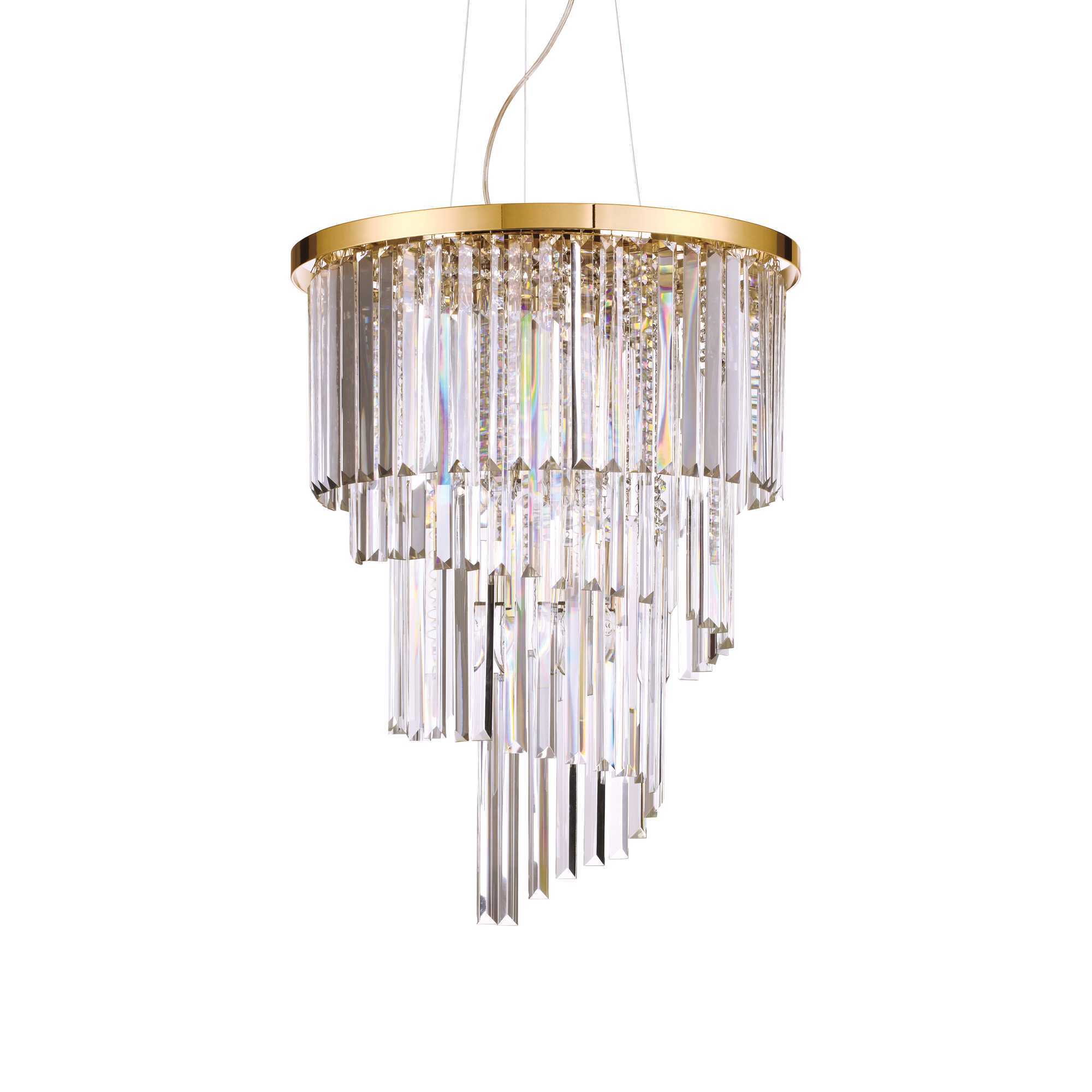 Потолочный светильник Ideal Lux CARLTON SP12 ORO 213521