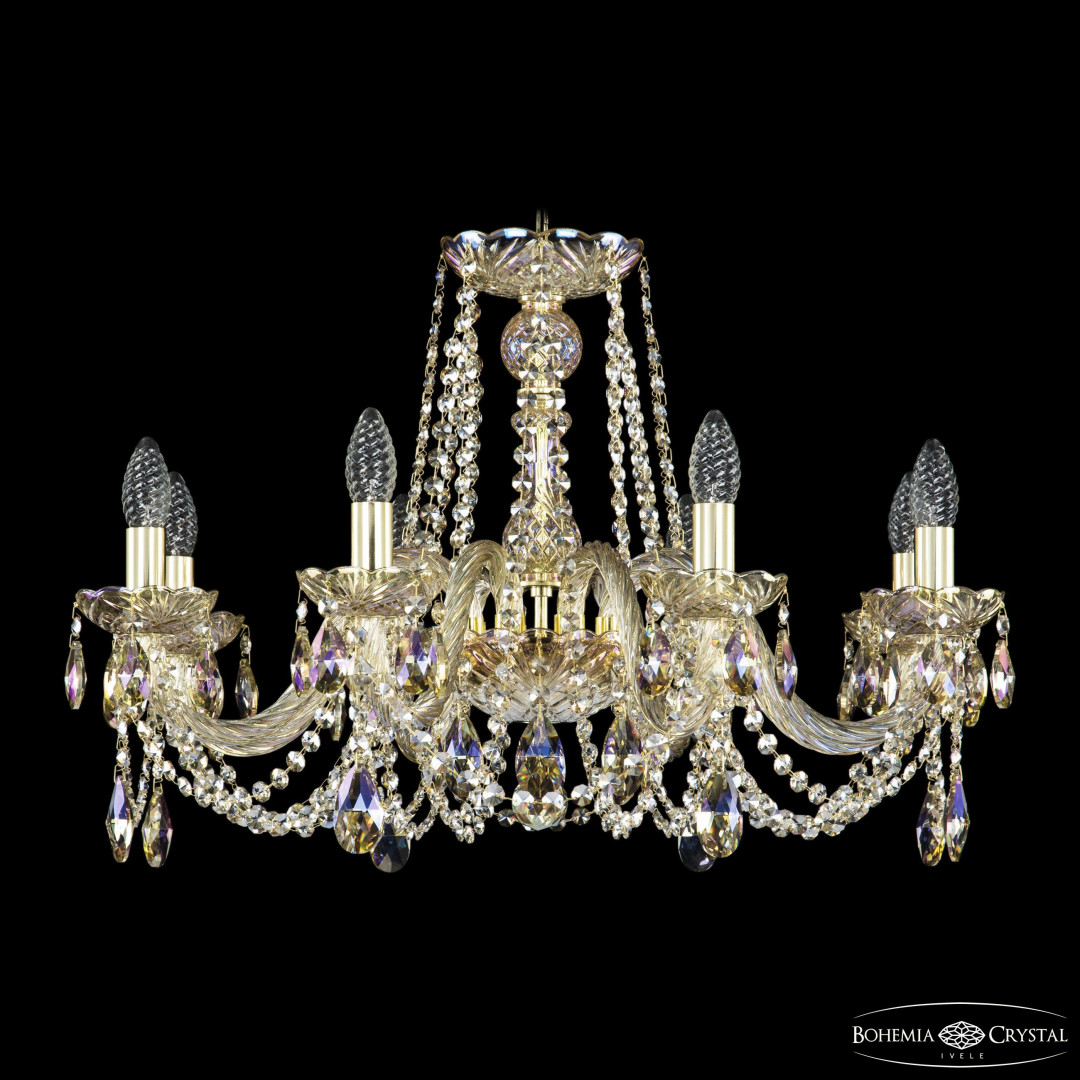 Люстра хрустальная 1402/8/240 G M801