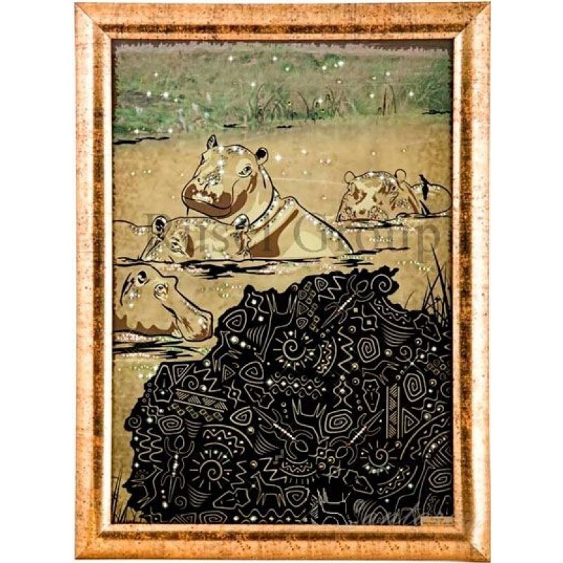 Картина Kantarel Бегемоты 257.107.74.0