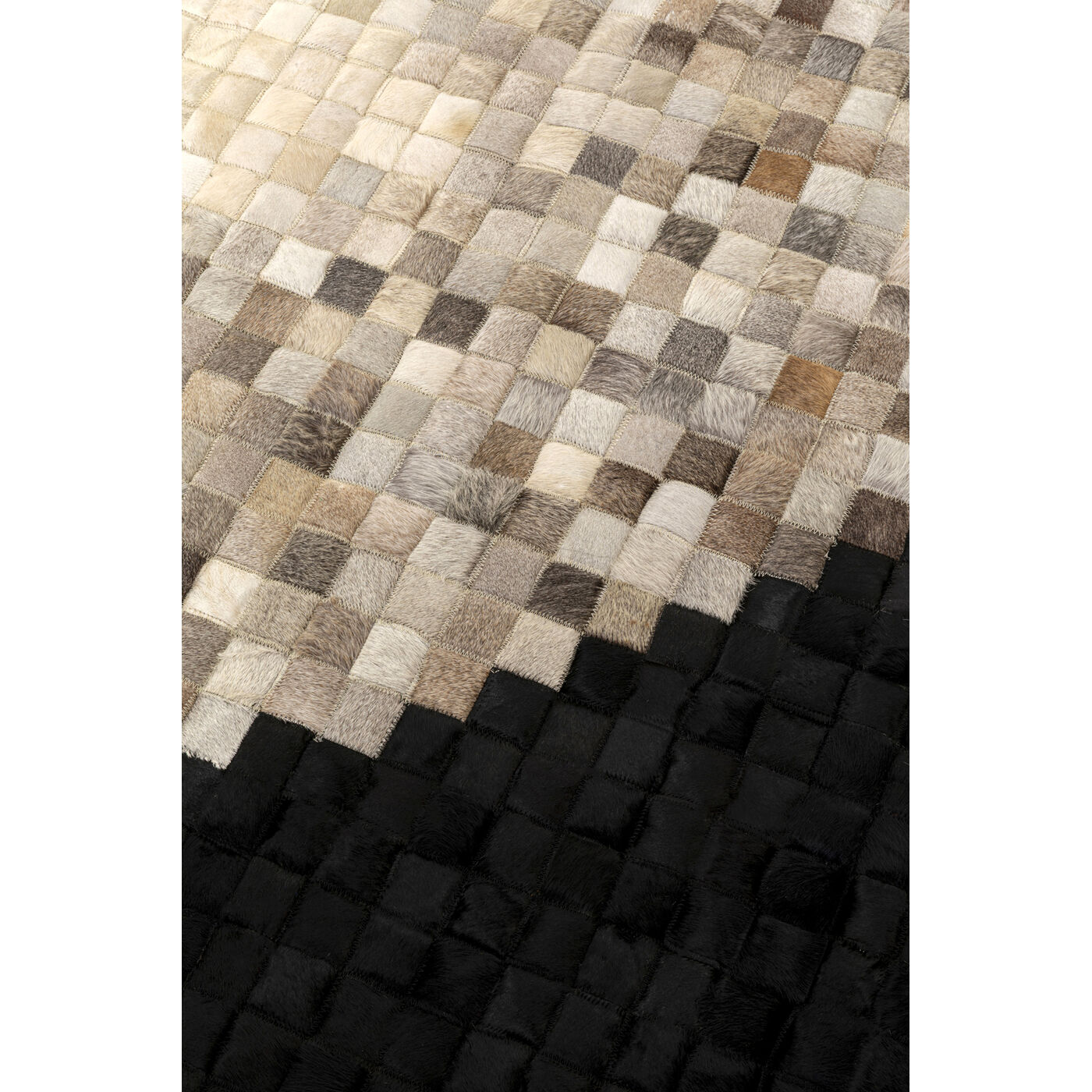 Ковер Pixel Circle Grey 170x240cm KARE 57335