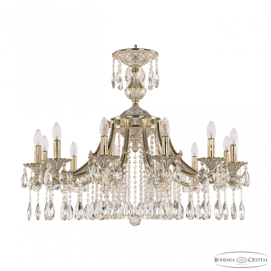 Люстра бронзовая с хрусталём 72211/12/300 A GW