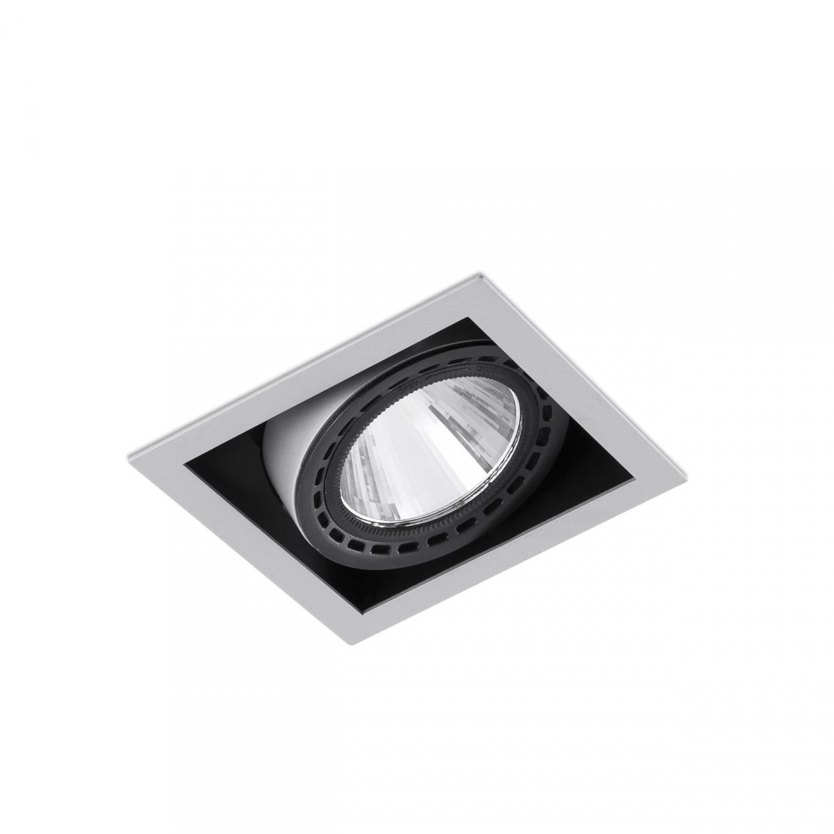 Mini Colin-1 Встраиваемый светильник серый LED 12-18W 3000K 56є Faro