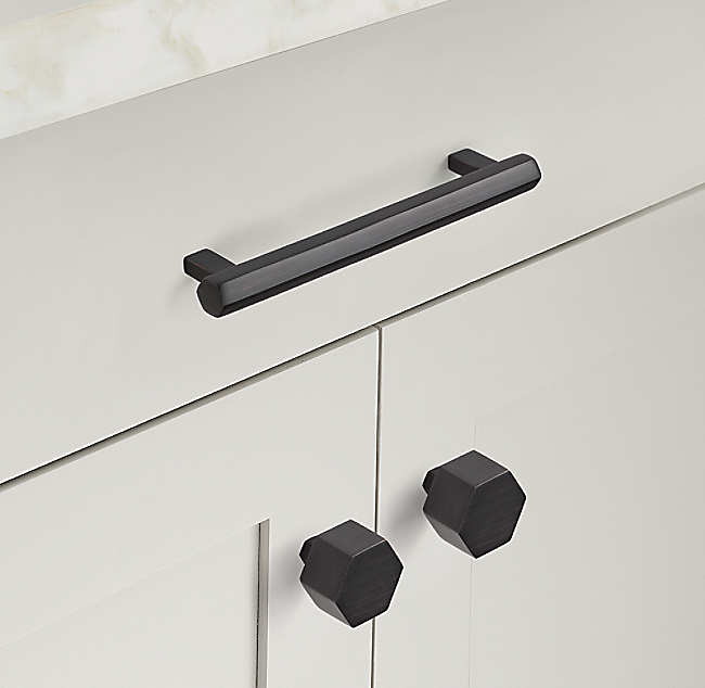 Ручка-кнопка Restoration Hardware Dover d.3.8 Bronze