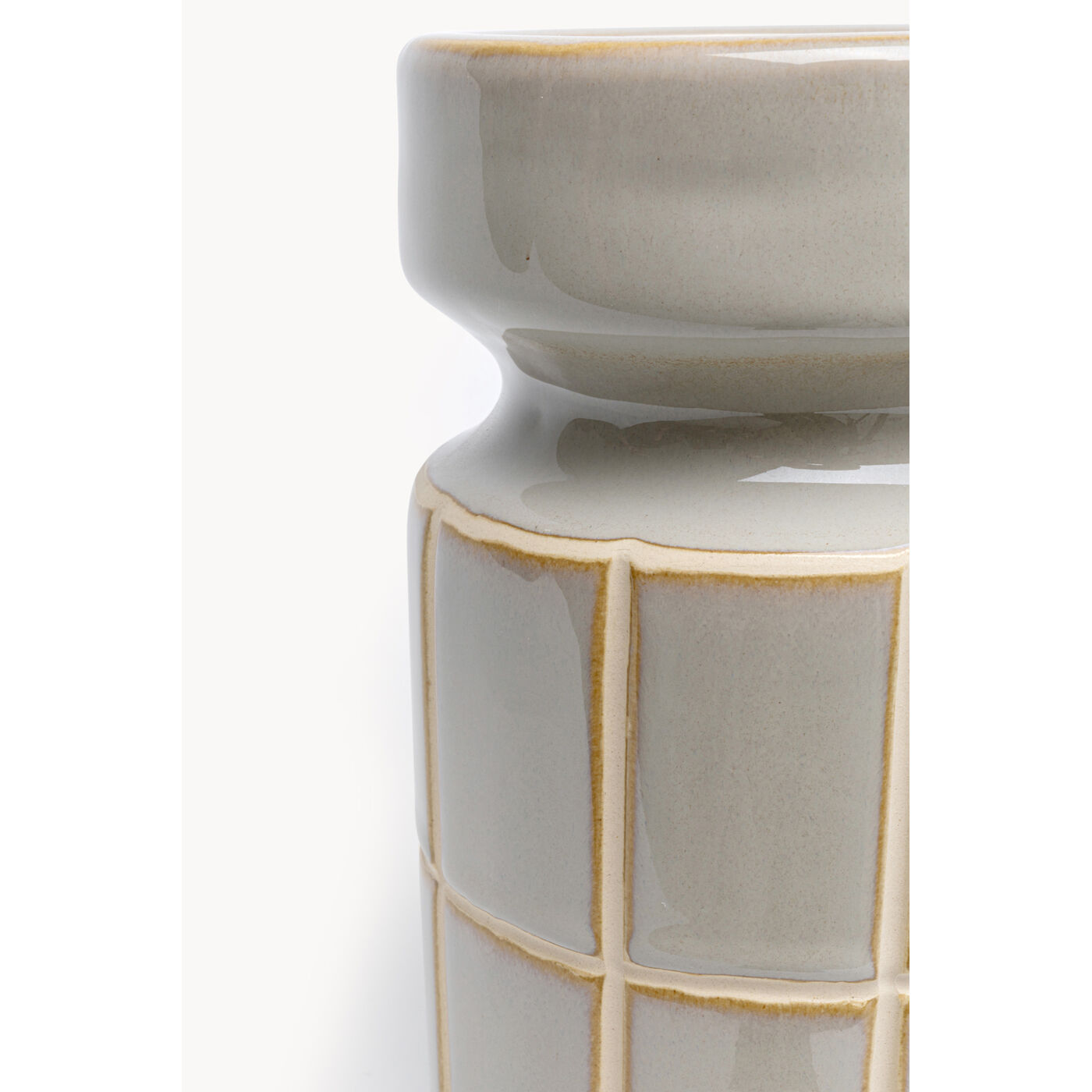 Подсвечник Bliss Tile Light Blue 18cm KARE 57972