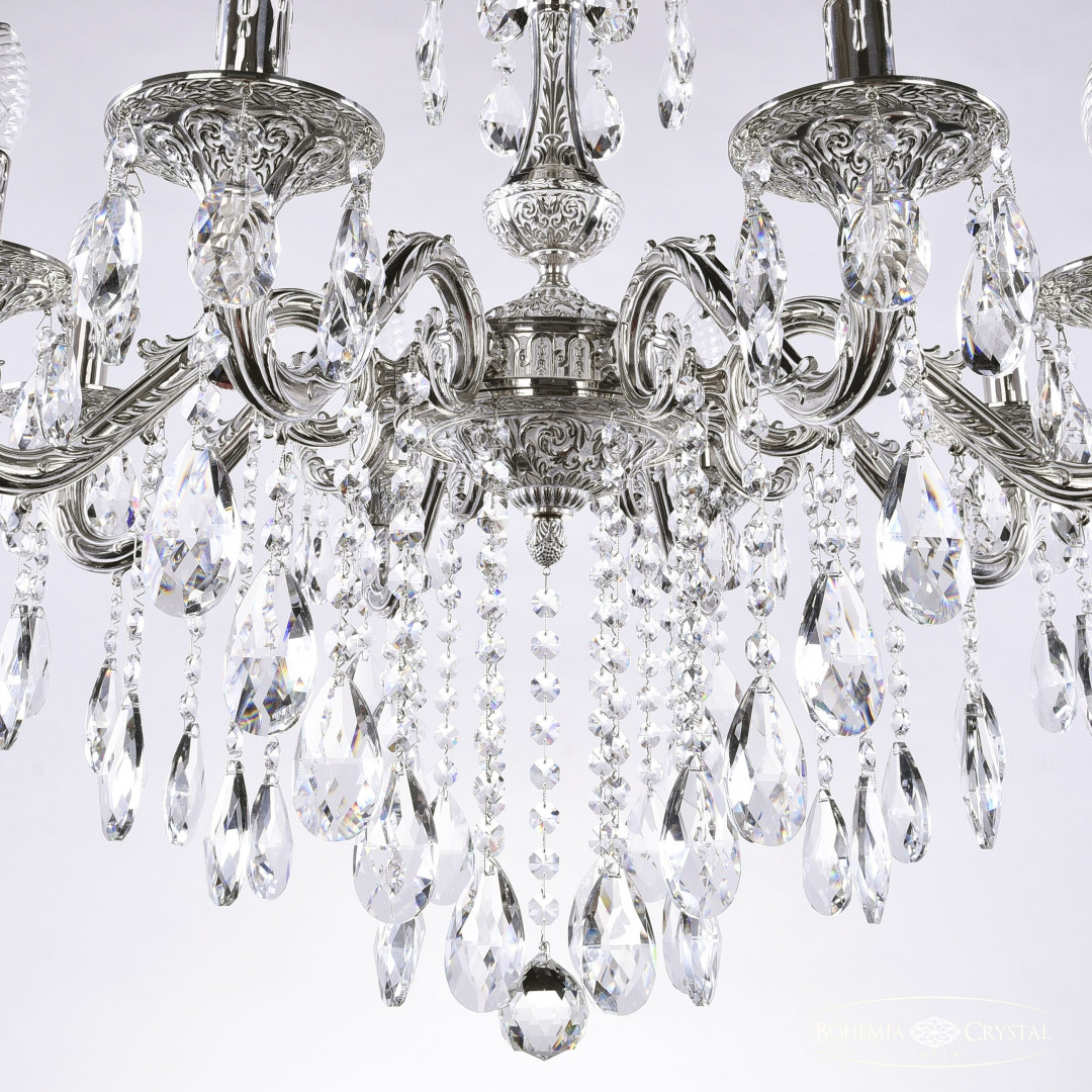 Люстра бронзовая с хрусталём 71102/8/210 B NW