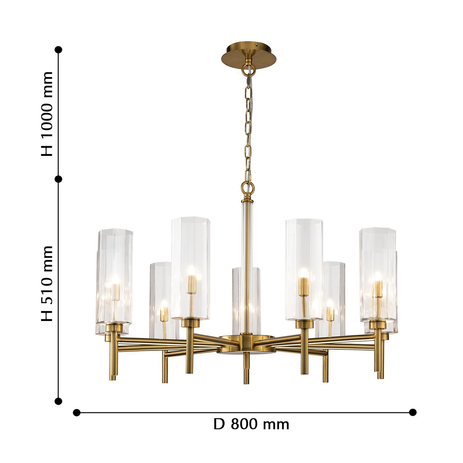 Люстра Favourite 2648-9P