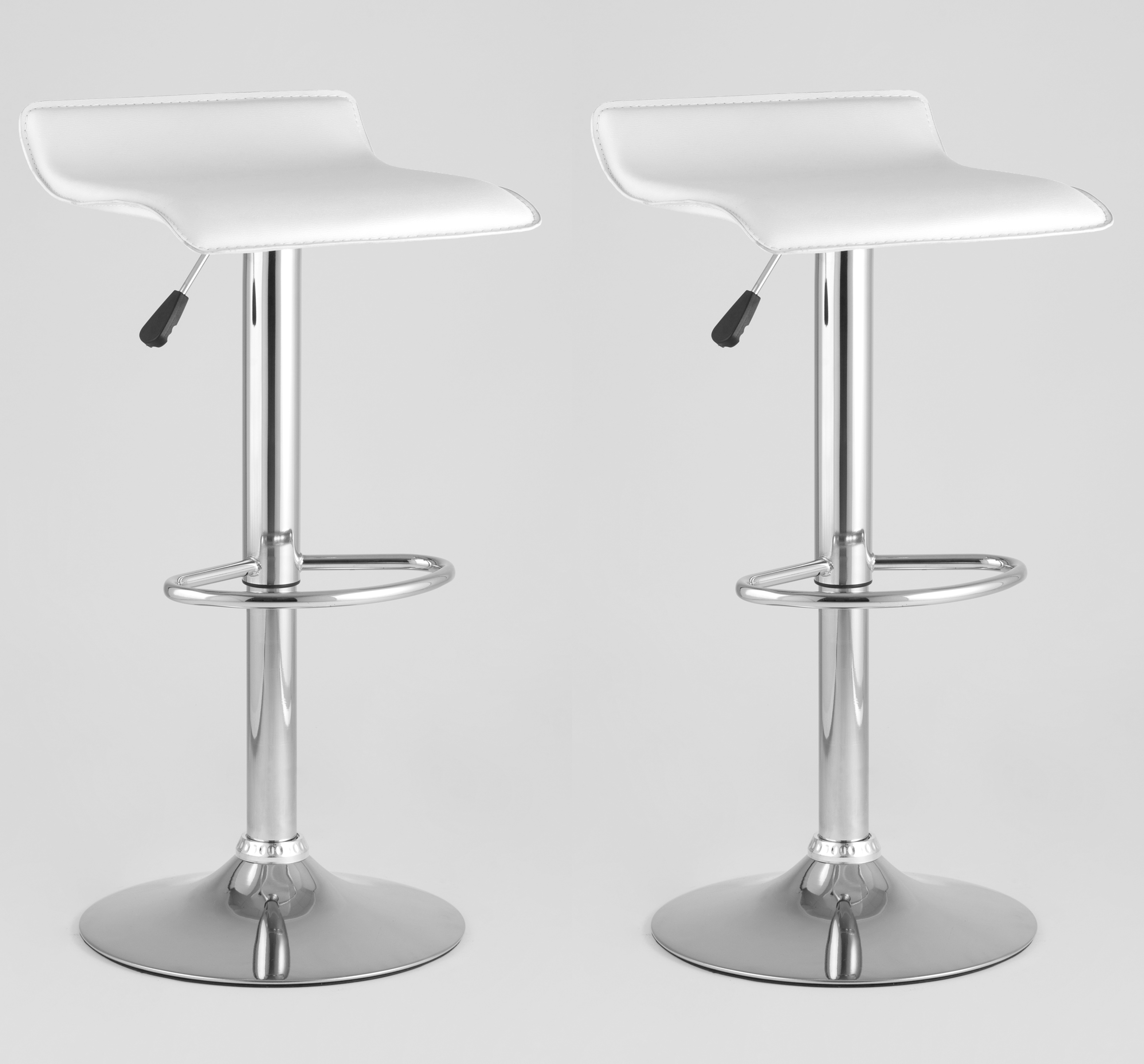 Стул барный Хай-Тек белый 2 шт Stool Group