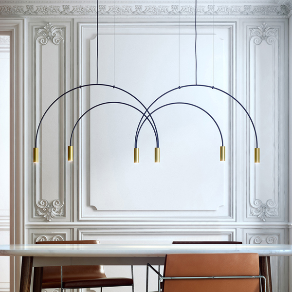 Подвесная люстра Volta Studio Bronze 4 by ImperiumLoft