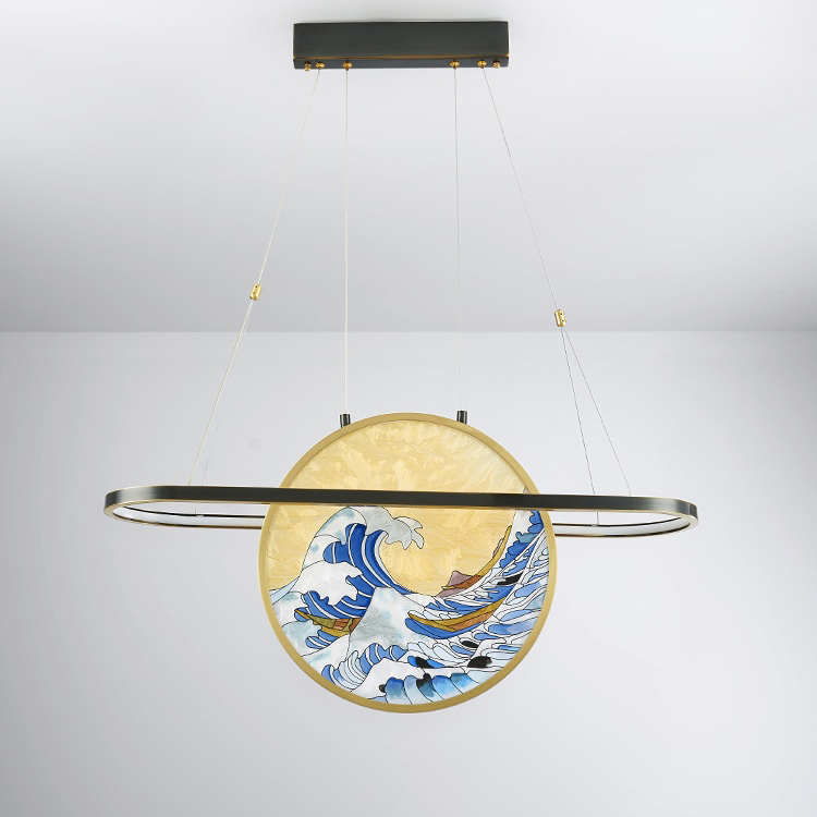 Подвесной светильник AKIRA WAVE by ImperiumLoft