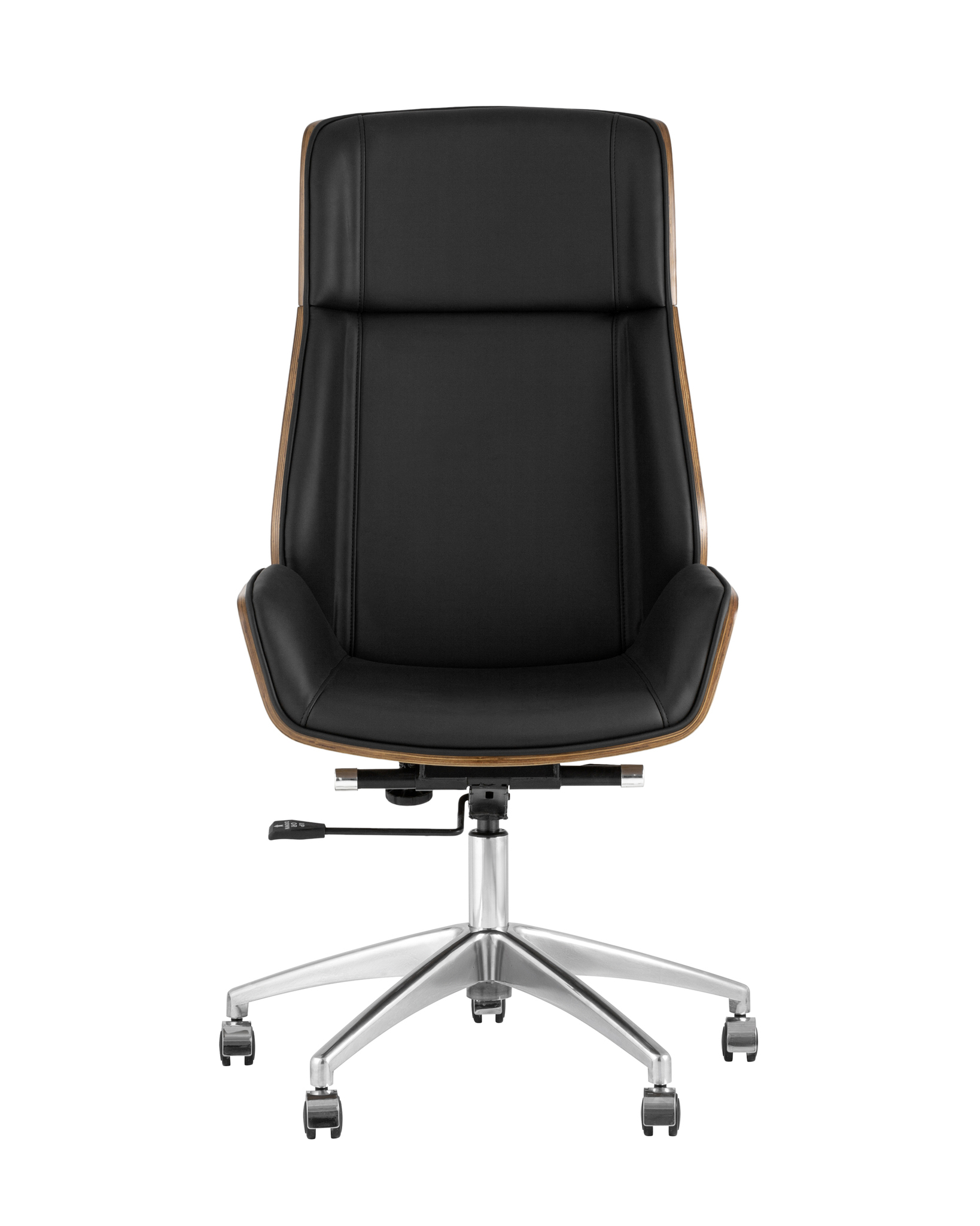 Кресло руководителя TopChairs Crown, черное TopChairs