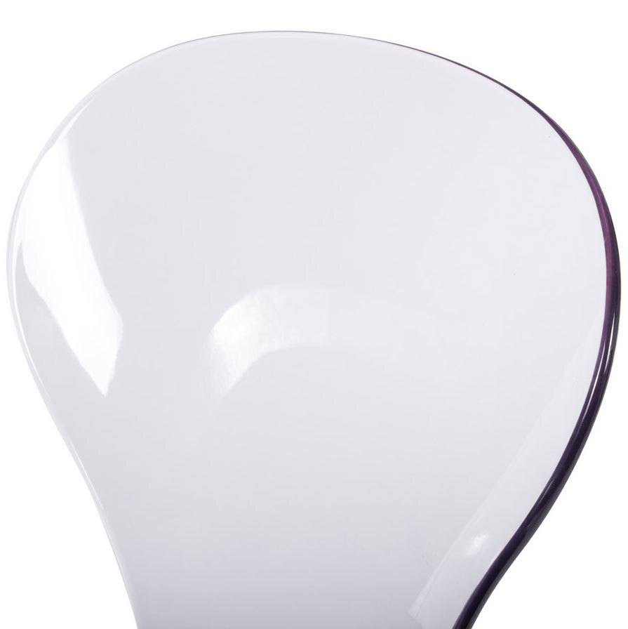 Стул Babel чёрный с прозрачными ножками Bradex Home FR 0057