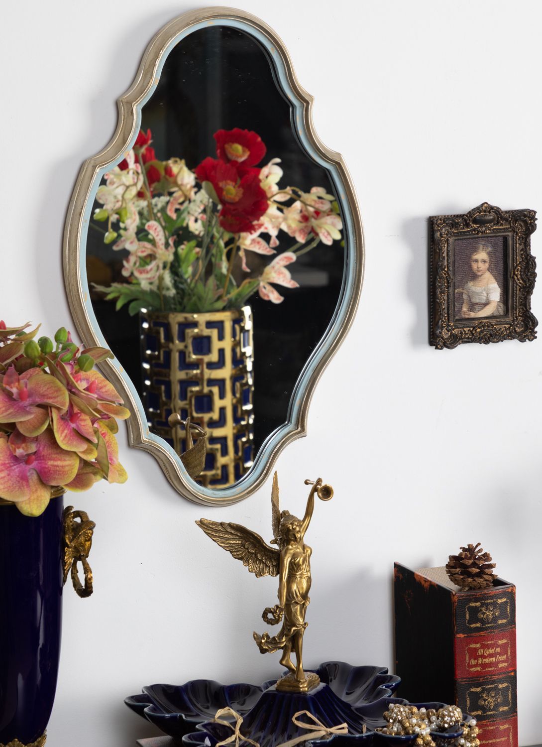 Зеркало настенное, под старину Glasar 28-631