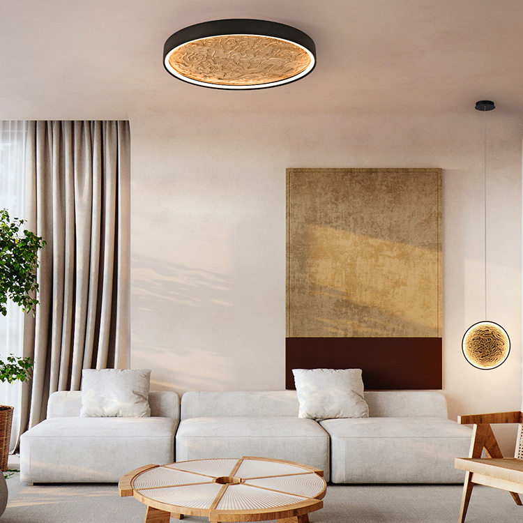 Потолочный светильник RODA CH D60 Light brown by ImperiumLoft
