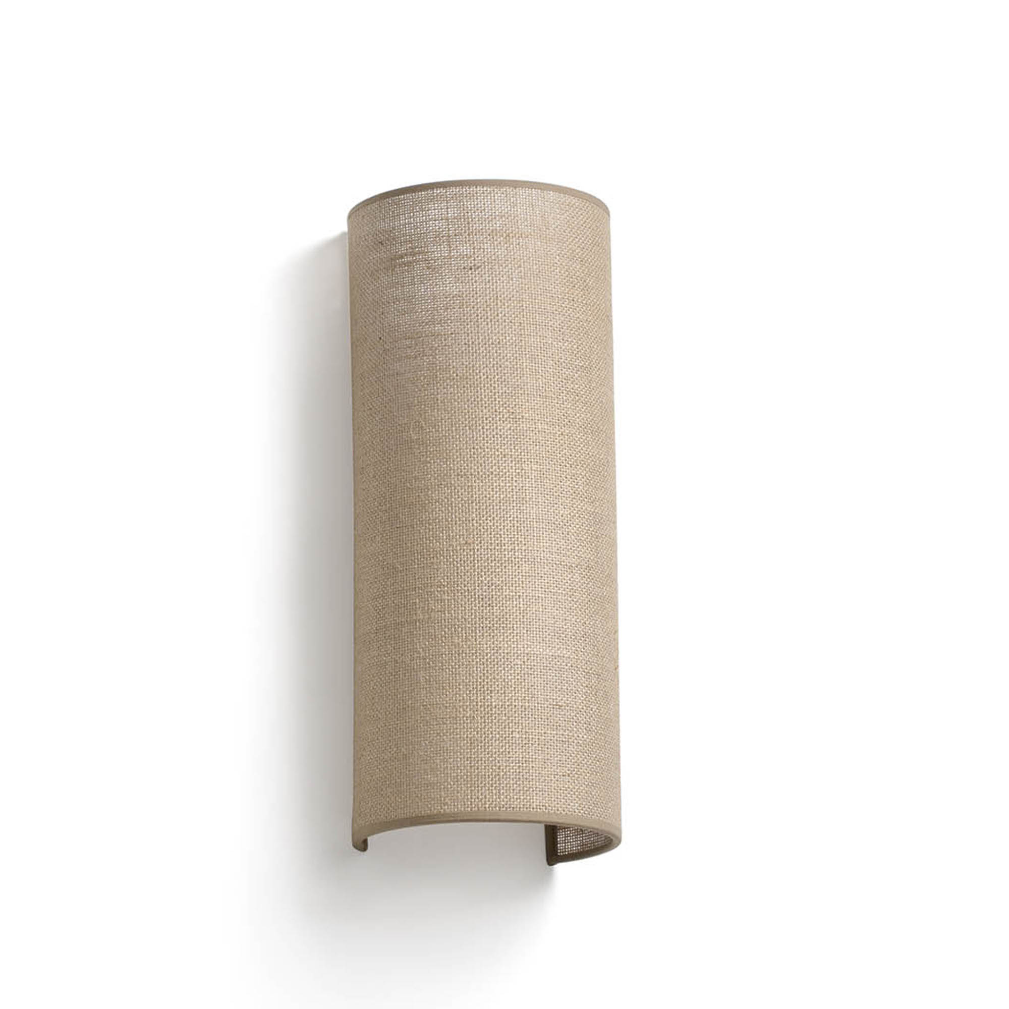 Настенный светильник Otton R Round Jute вертикальный 2xE27 Faro