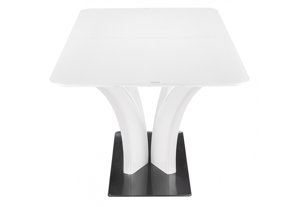 Стол стеклянный Woodville Horns 120 super white 11190