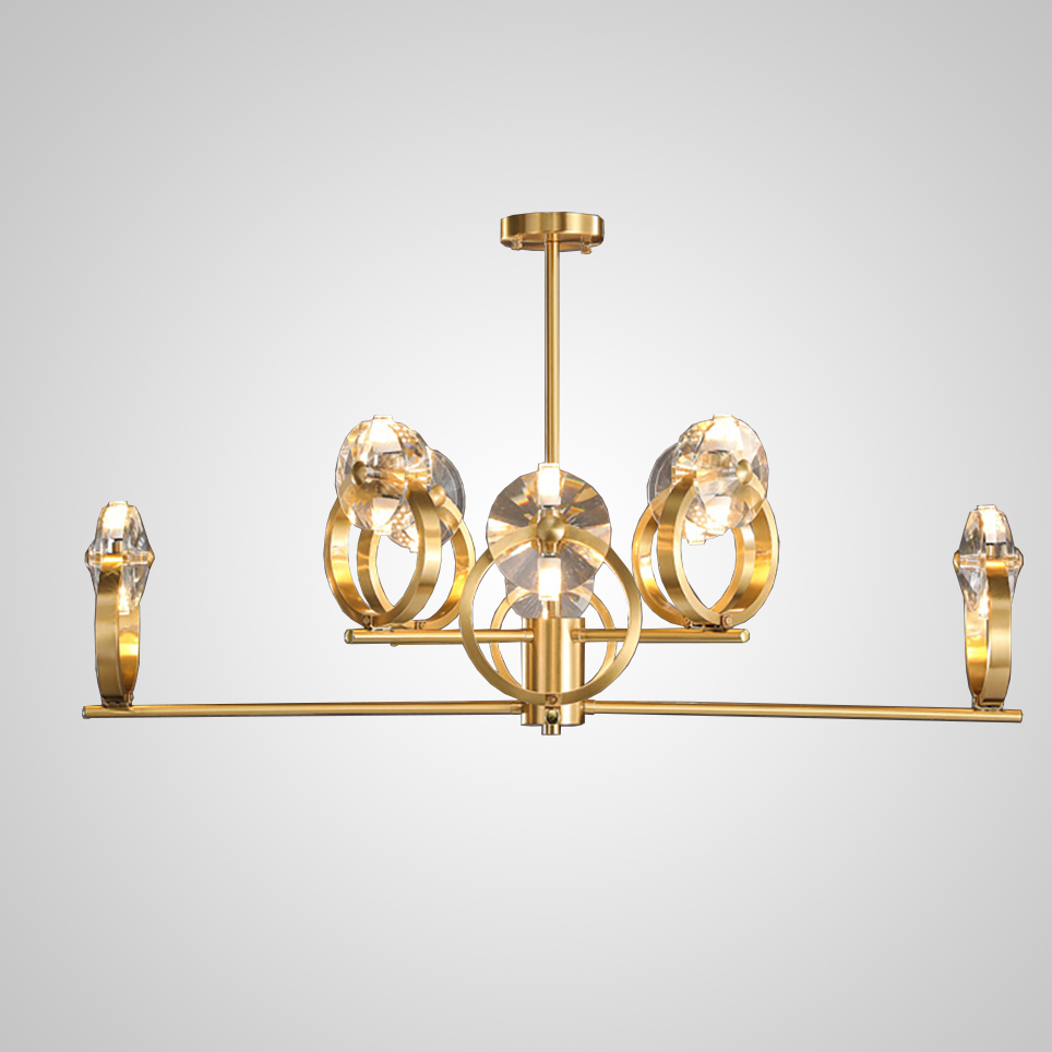 Потолочная люстра ADONICA CH B L24 by ImperiumLoft