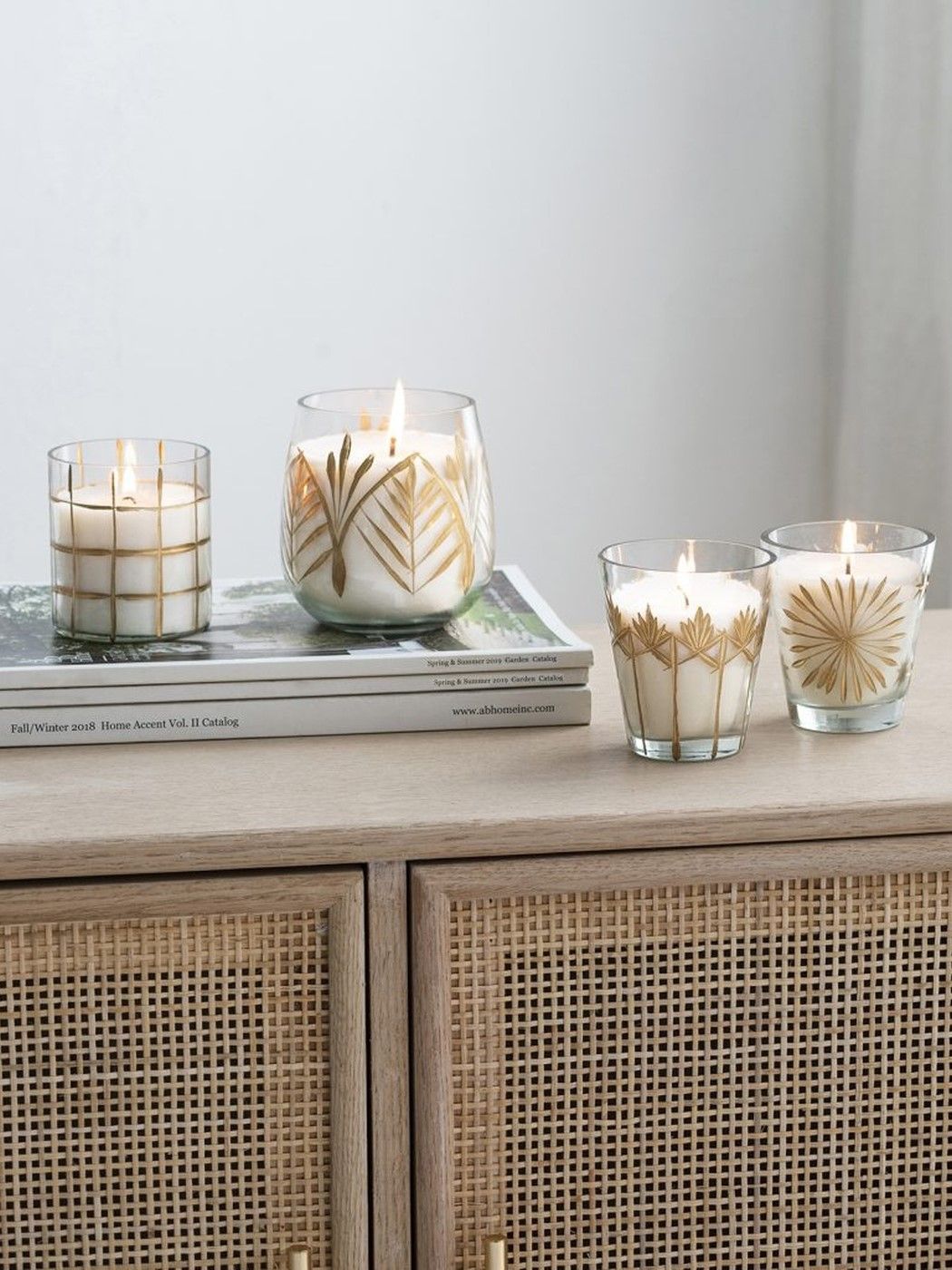 Свеча из соевого воска Glasar 77638