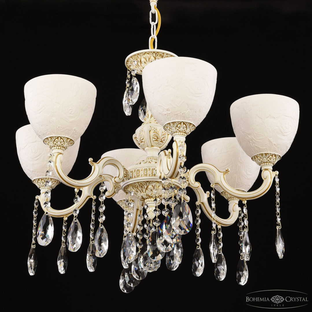 Люстра хрустальная AL78101/6/175 A WMG P1 U Rose Bohemia Ivele Crystal
