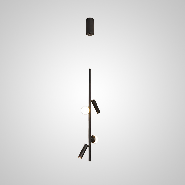 Подвесной светильник SNOTRA L4 Black 3000К by ImperiumLoft