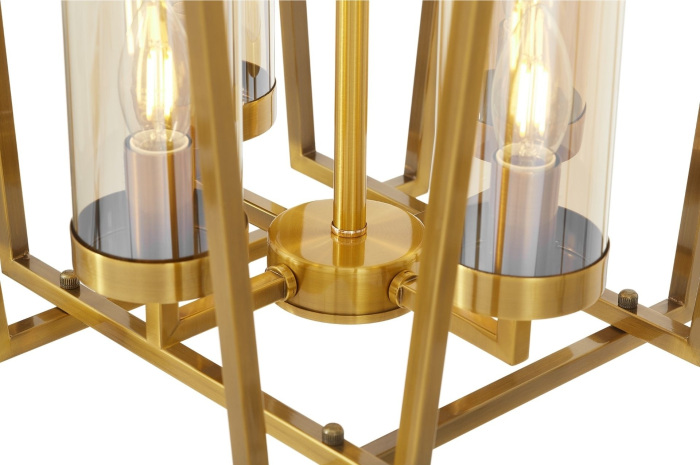 Подвесная люстра Lumina Deco LDP 1246-4 MD+AB