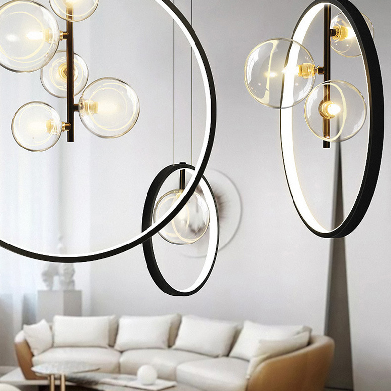 Подвесной светильник IONA RING L5 by ImperiumLoft
