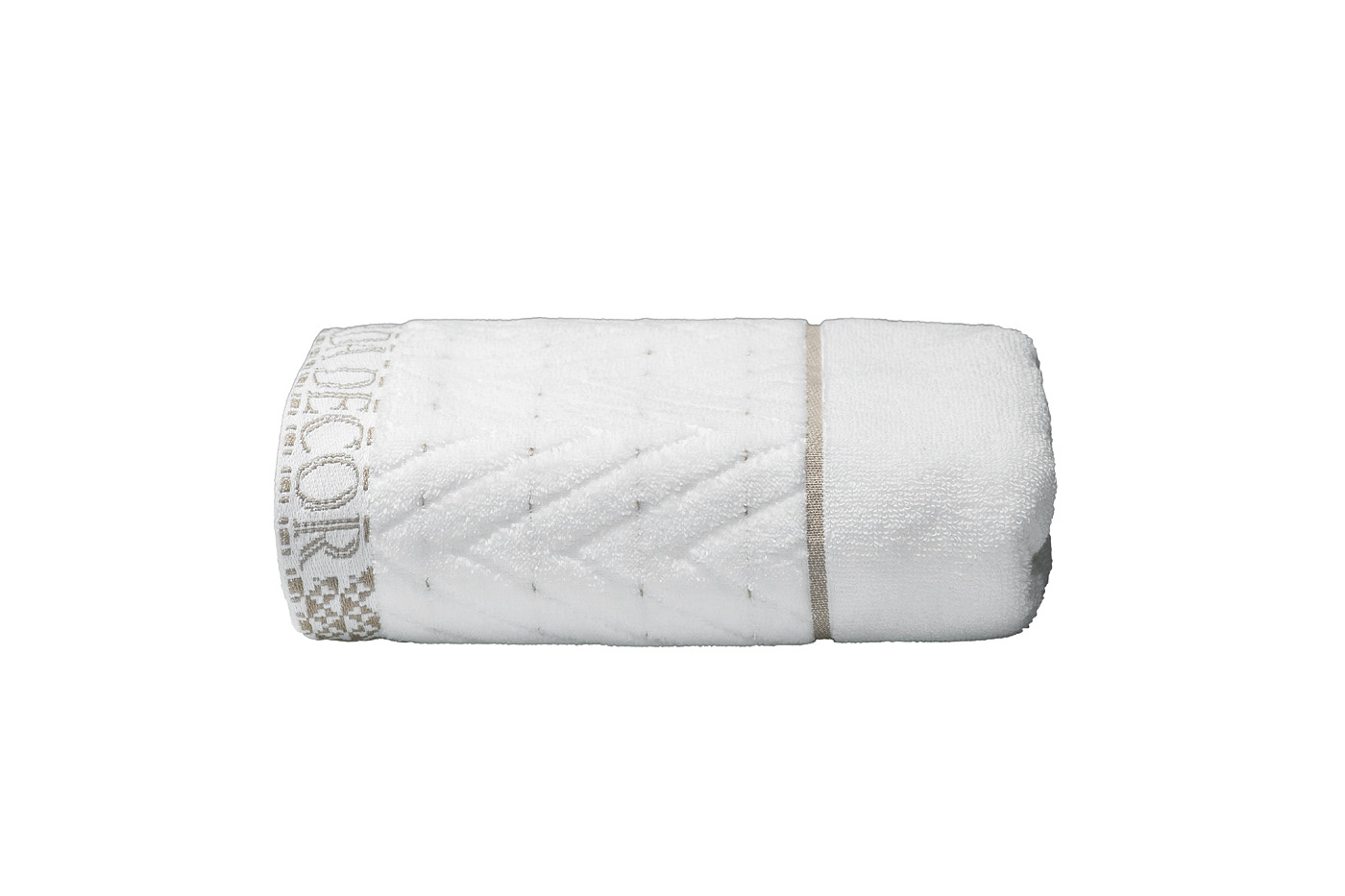 Полотенце Орсетто 30*50 белое Garda Decor 119VAL-00101