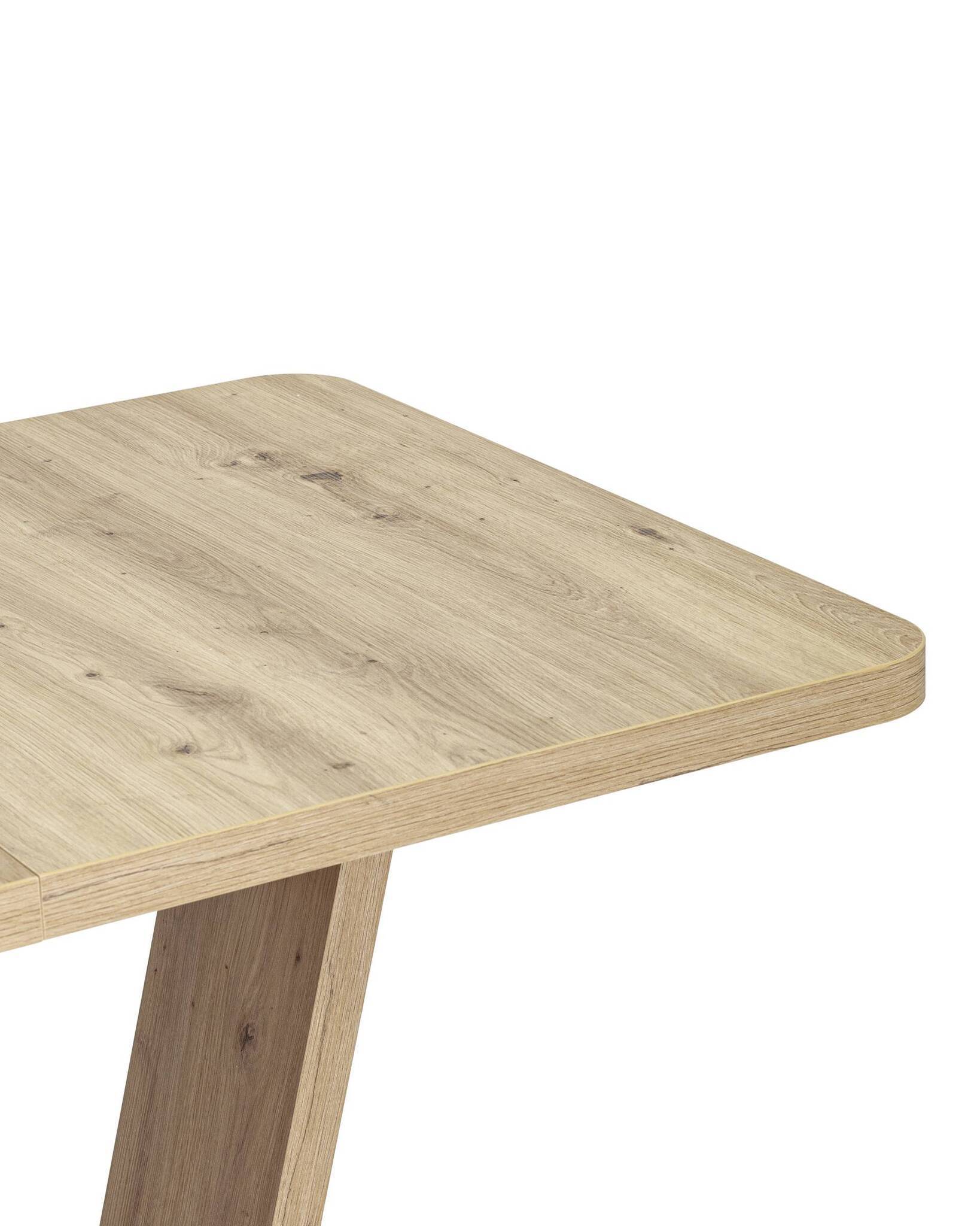 Стол Vector 120-160*80 дуб/графит Stool Group