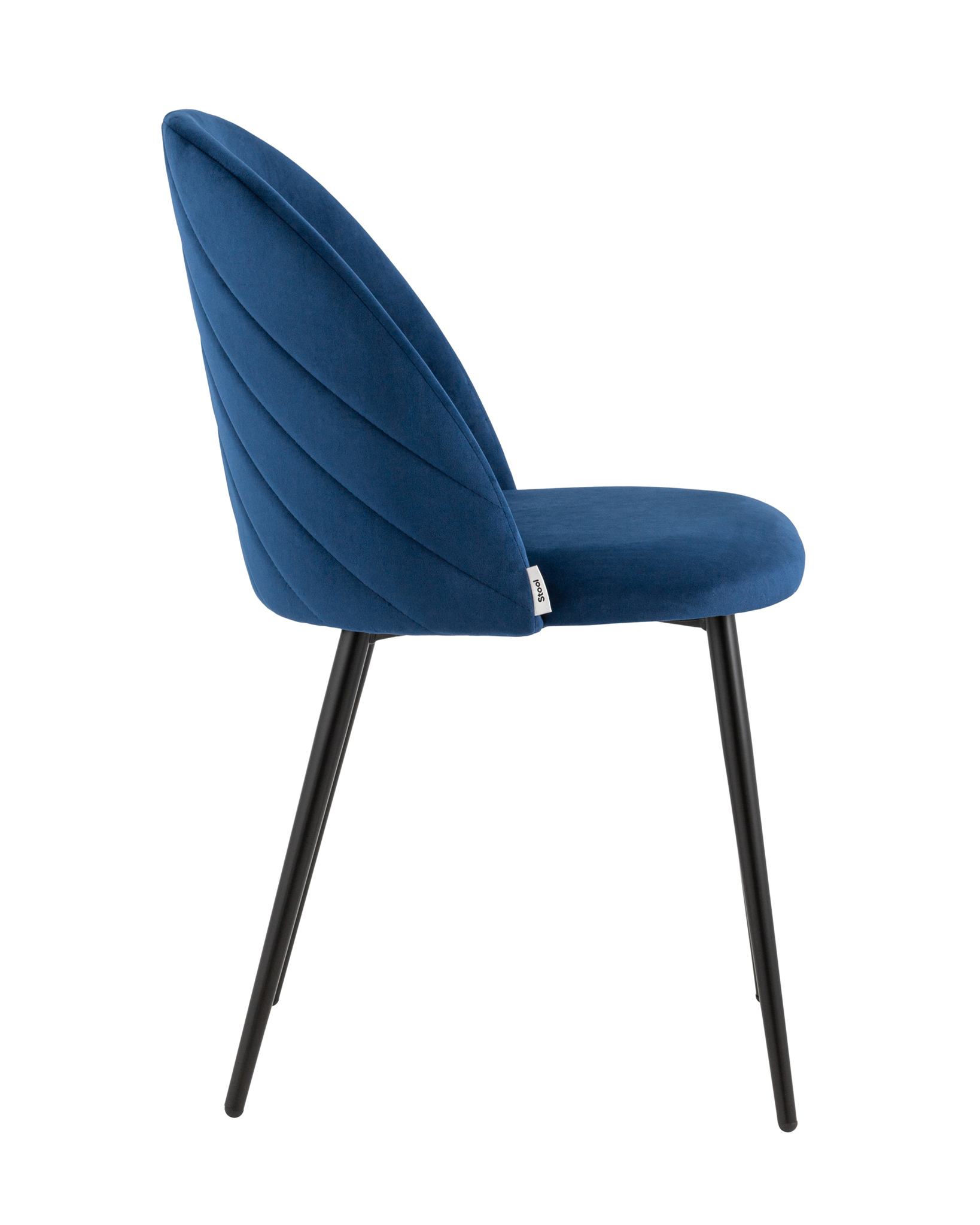 Стул Фолио велюр синий Stool Group