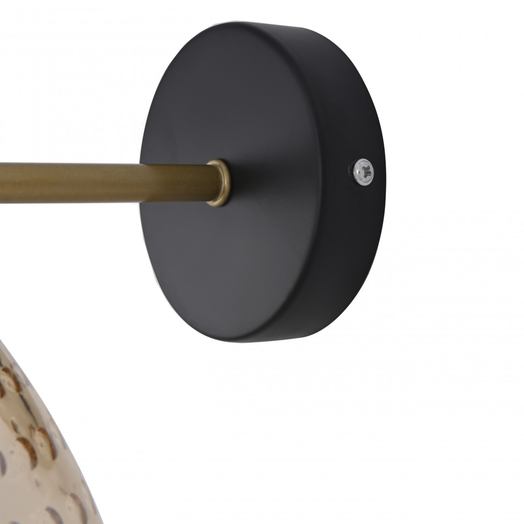 Бра с плафоном 330754/1W BK+AB Arte Milano