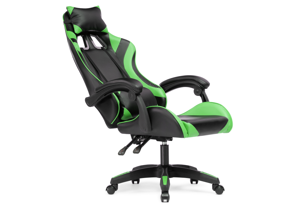 Стул Woodville Rodas black / green 15244