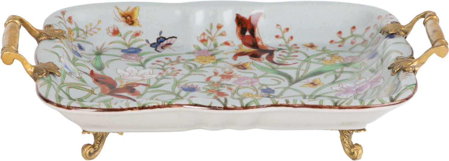 Блюдо с ручками Glasar C410C/HLD1233