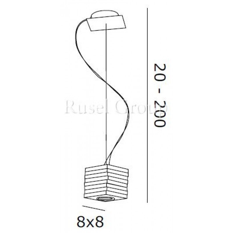 Подвесной светильник de MAJO OTTO X OTTO S1