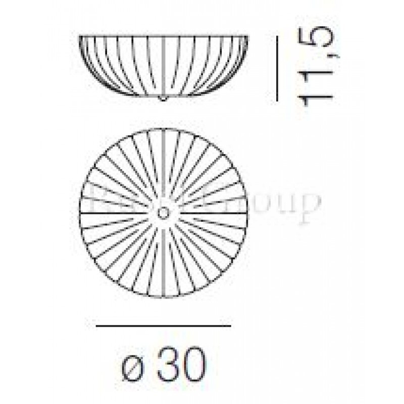 Потолочный светильник Vistosi RIGA PP 30