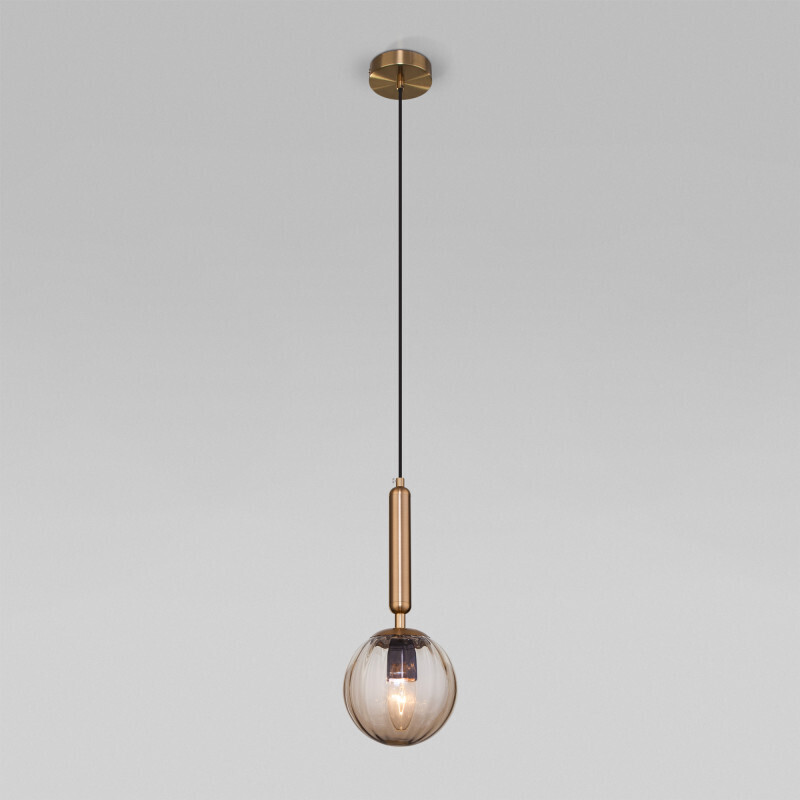 Подвесной светильник Eurosvet 50208/1 янтарный