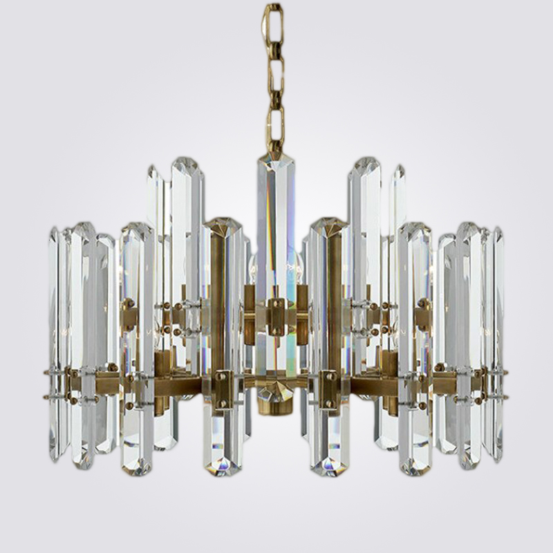 Люстра RH BONNINGTON Chandelier natural brass D800 by ImperiumLoft