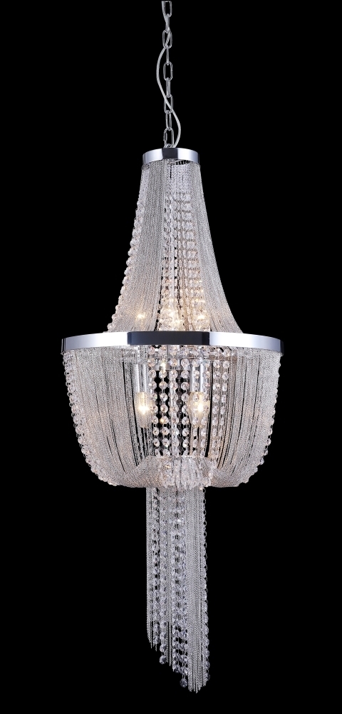 Люстра Crystal Lux TEATRO SP8 CHROME