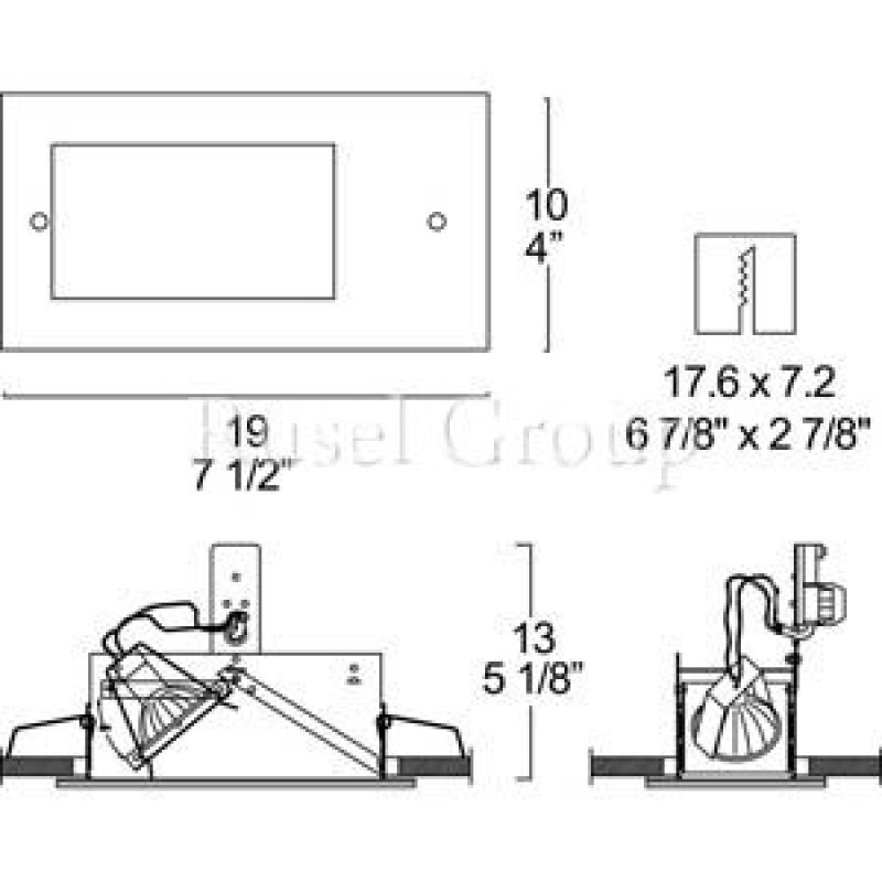 Встраиваемый светильник ITRE SD 102 INCASSO