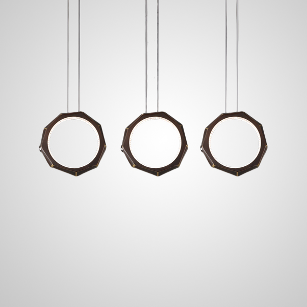 Подвесной светильник NILSIGNE COMBO L109 Brown by ImperiumLoft