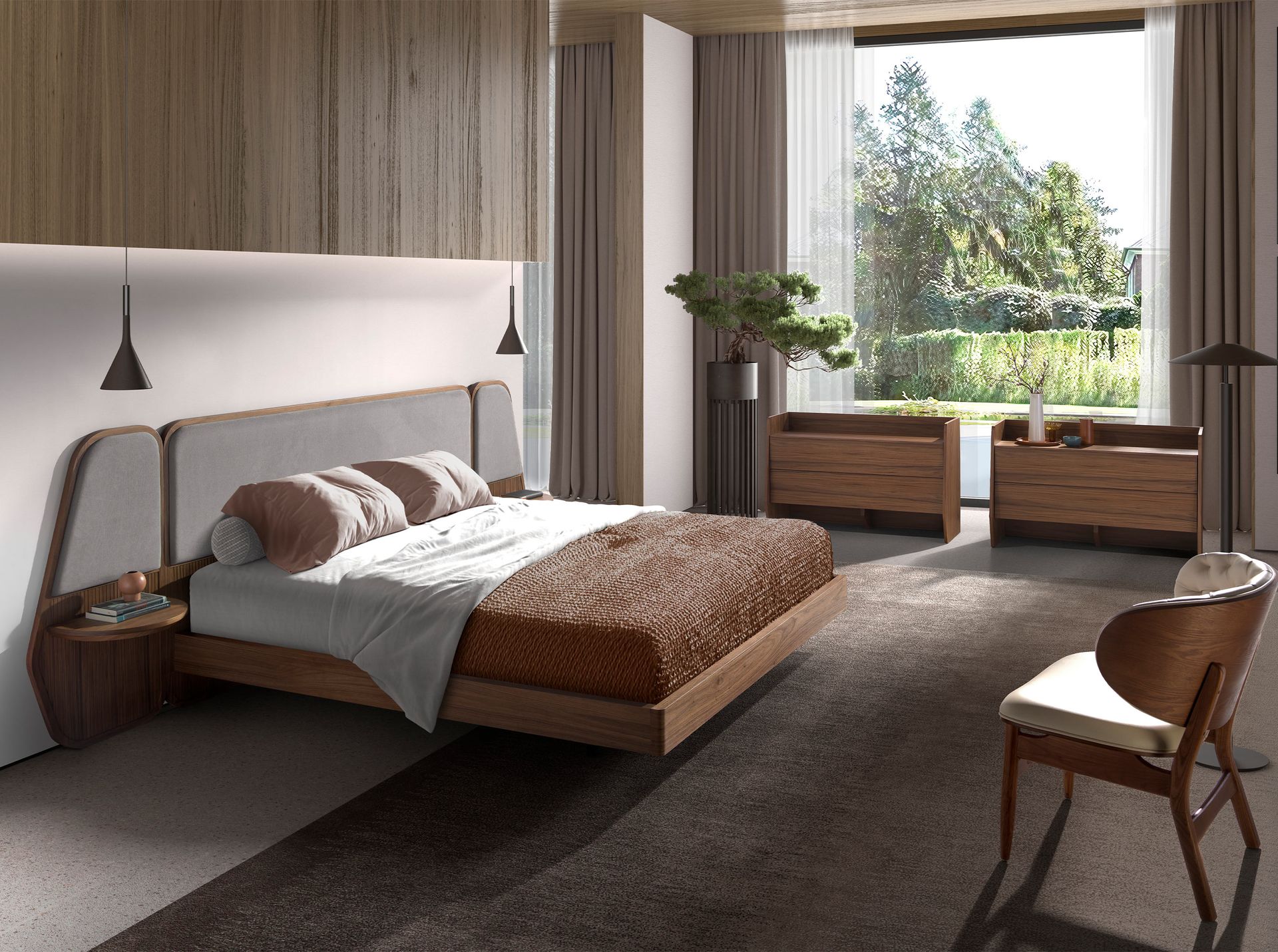 Комод ореховый модель 7176 Angel Cerda