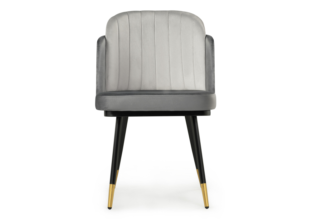 Стул Woodville Penelopa dark gray / light gray / black / gold 15415