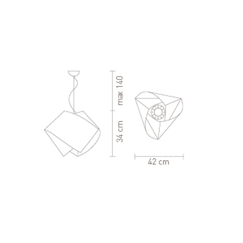 Подвесной светильник Slamp Gemmy Gold