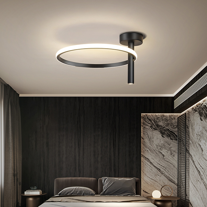 Потолочный светильник MOFFIT D45 Black by ImperiumLoft
