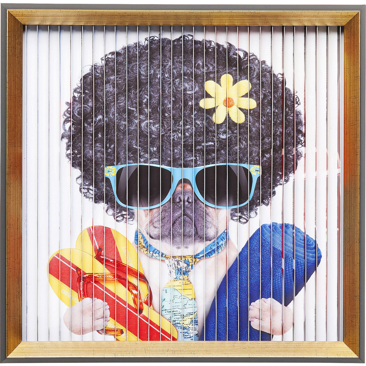 Картина в рамке Bulldog 60875 KARE