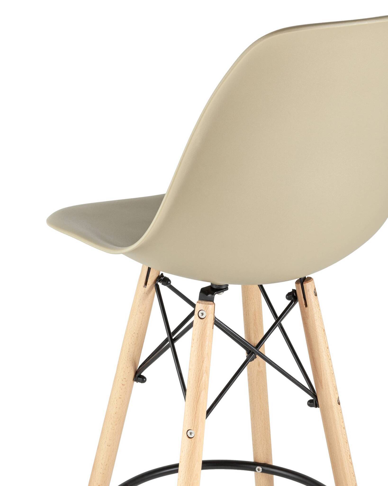 Стул DSW барный бежевый Stool Group