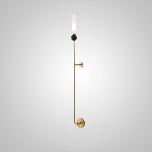 Настенный светильник CYLINDER WALL H115 Brass by ImperiumLoft