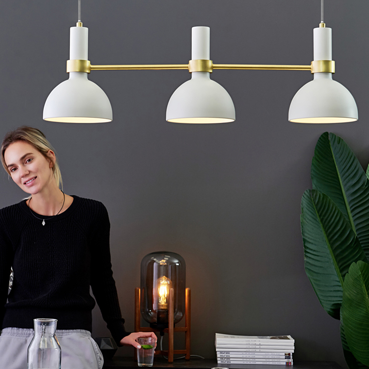 ПОДВЕСНОЙ СВЕТИЛЬНИК LARRY PENDANT 3L White by ImperiumLoft
