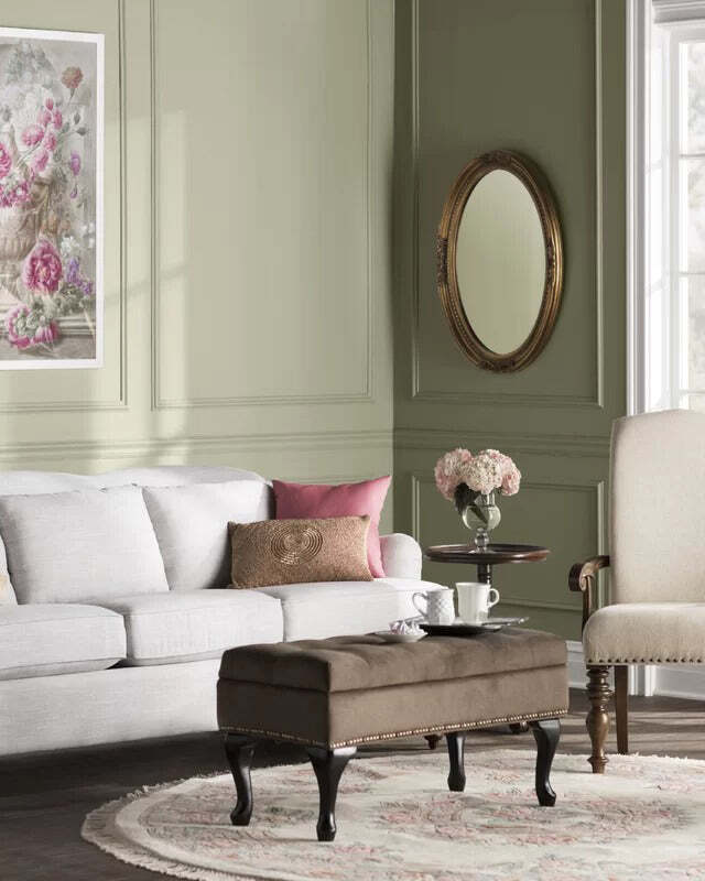 Зеркало в золотой раме Миртл Louvre Home LH593S