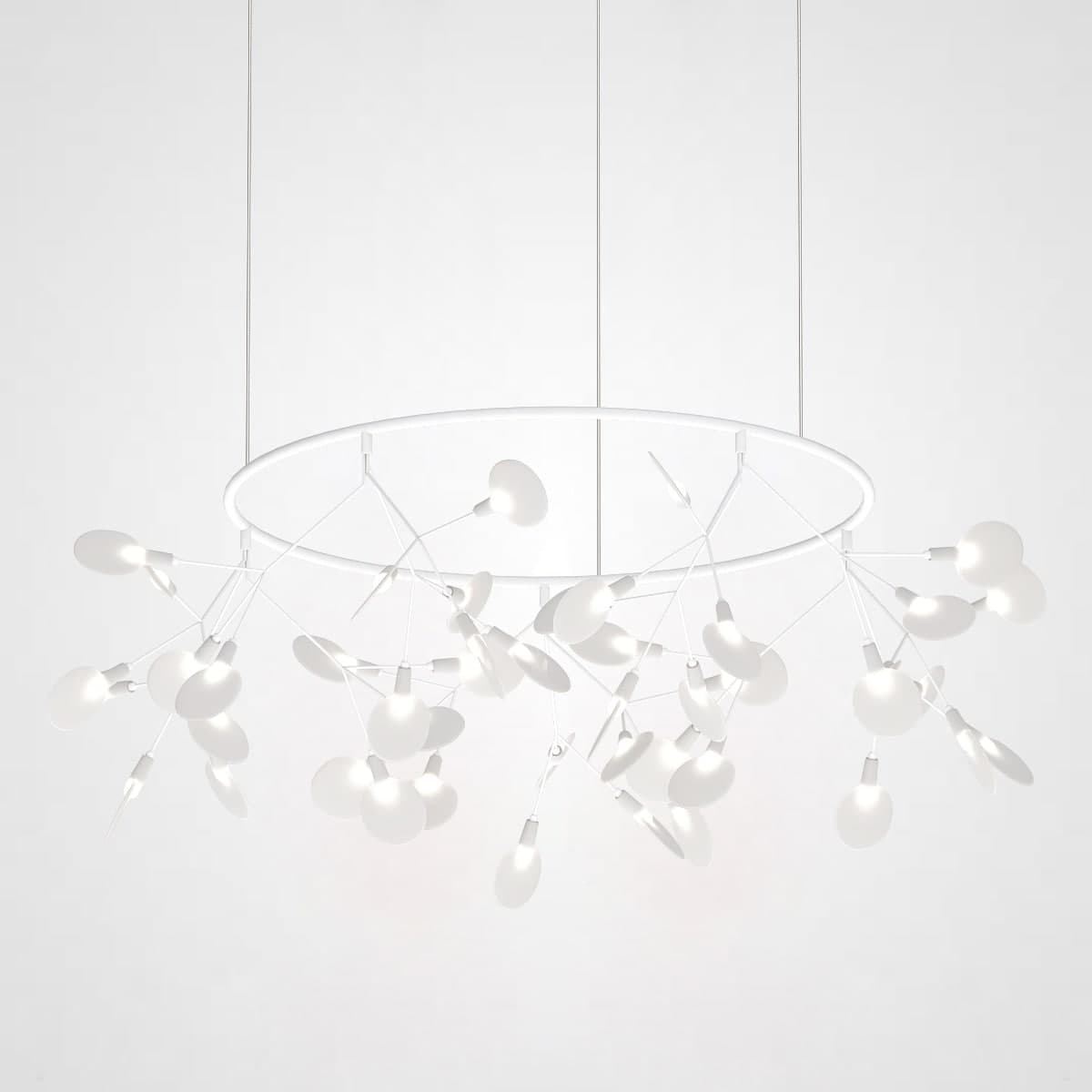 Люстра Mi Heracleum The Big O 80 White by ImperiumLoft