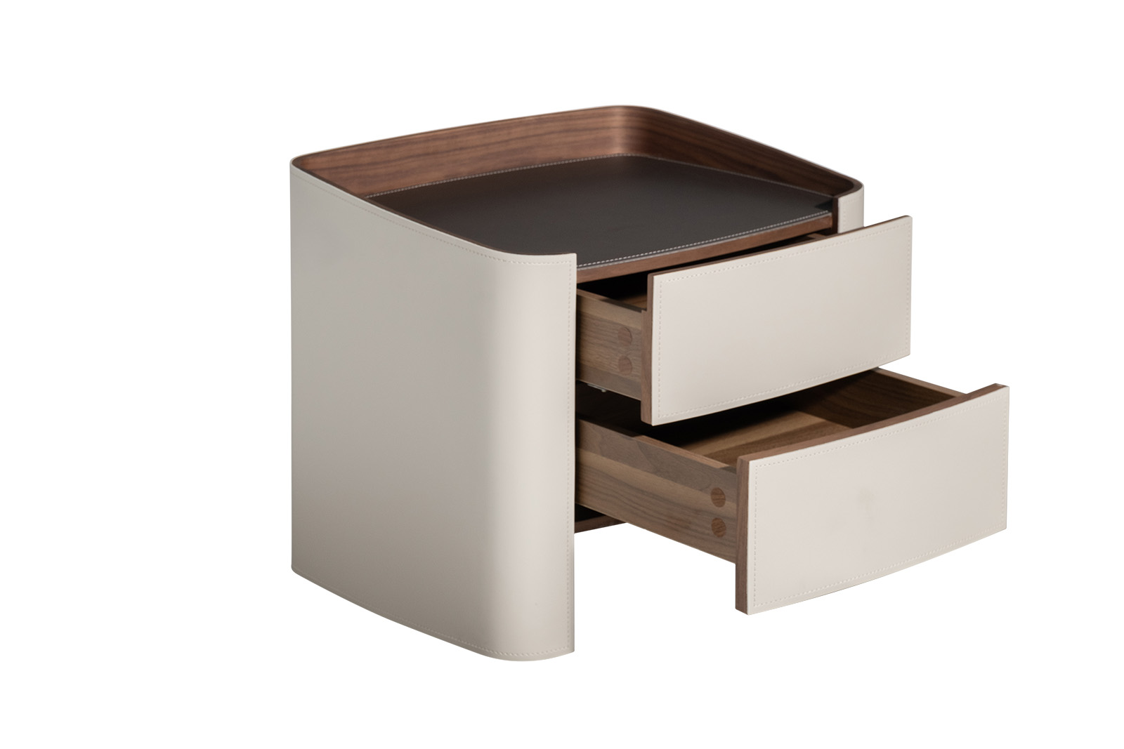 Тумбочка с 2 ящиками светлая 56*46*49 Garda Decor 77IP-02000